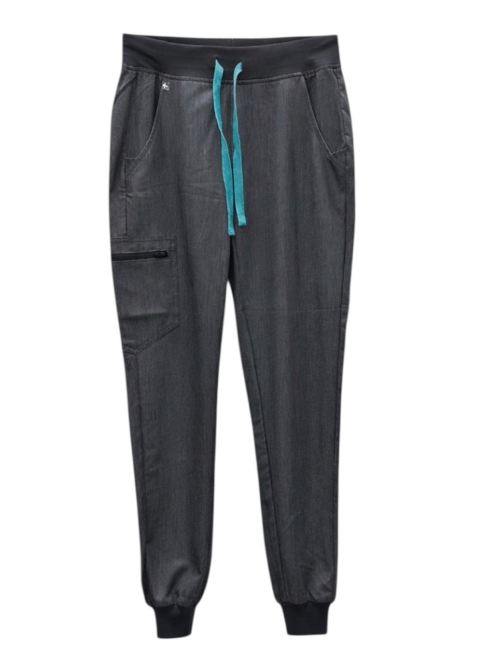 FIGS Zamora Jogger Scrub Pants Gray Women’s Size Small